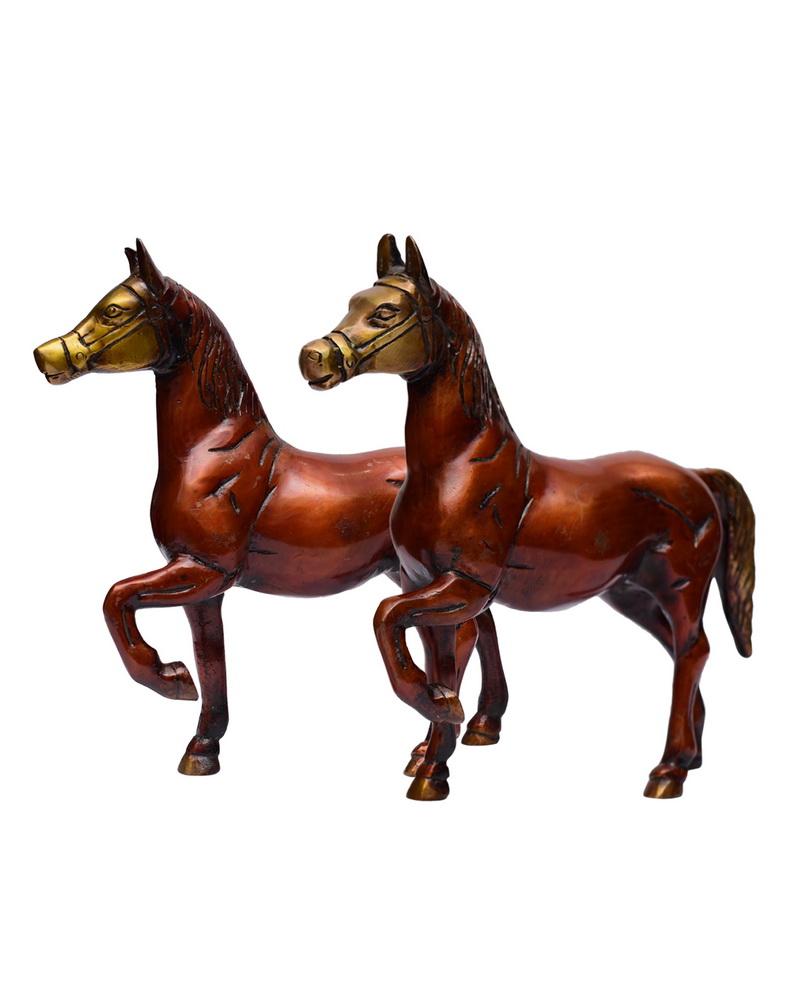 Brass Horse Animal Statue #PIAS-11258