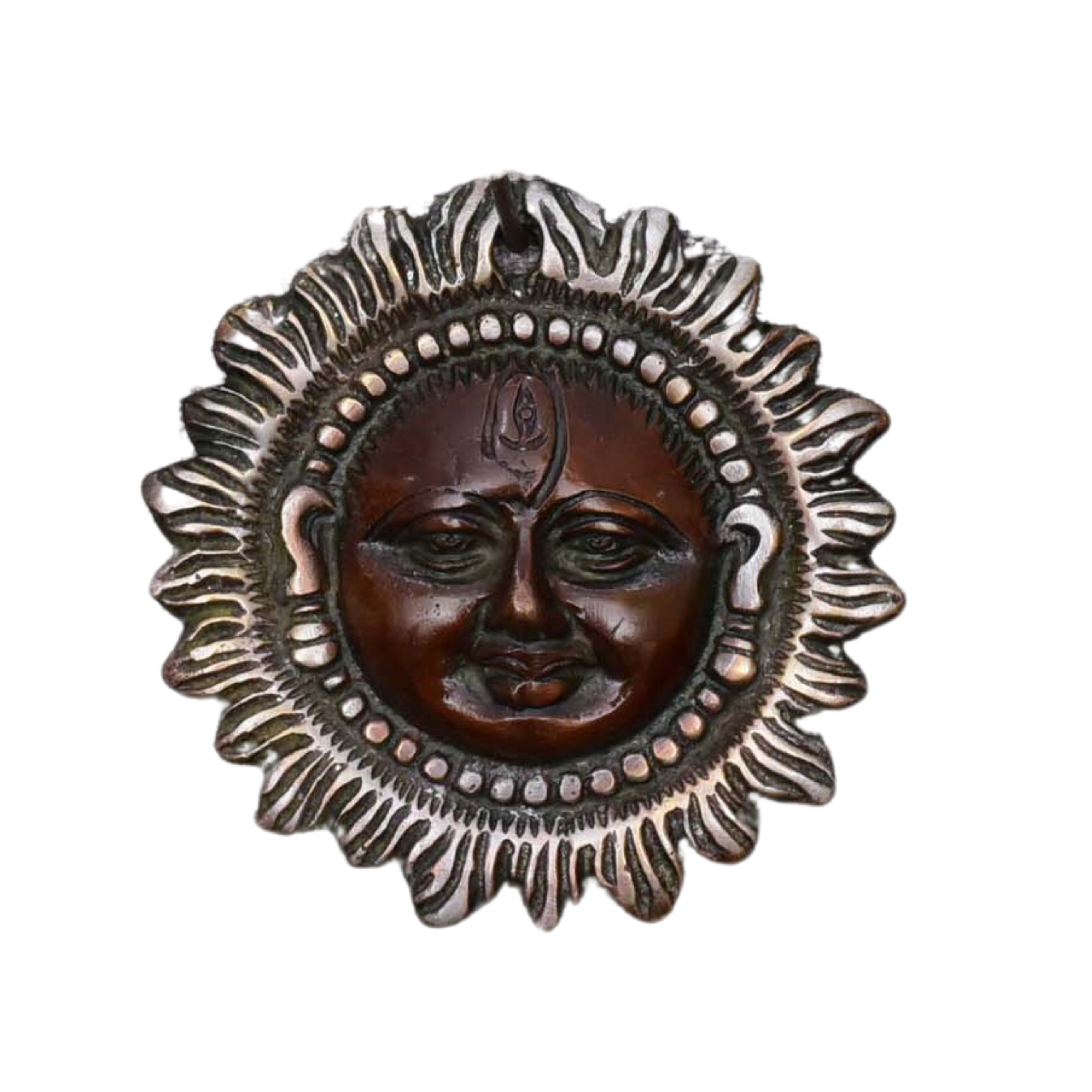 Brass Wall Decor Item Sun Face #PISU-1601