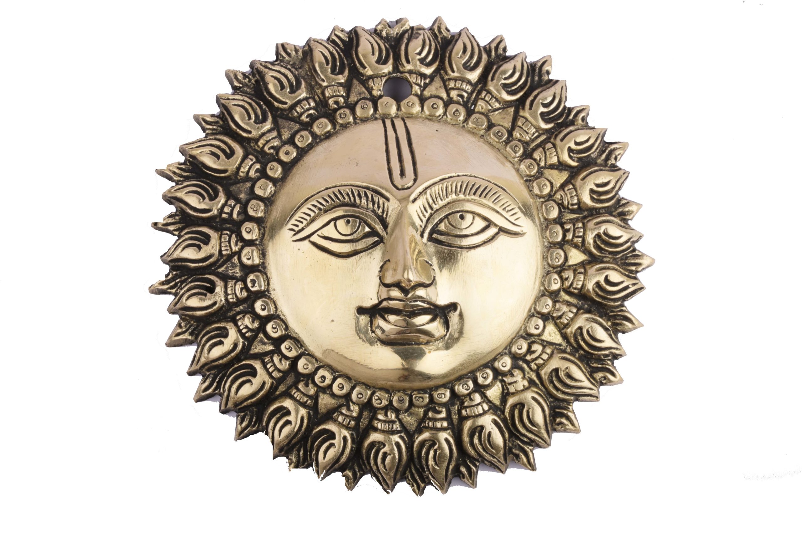 Brass Snu face Statue Vastu #PISU-1604
