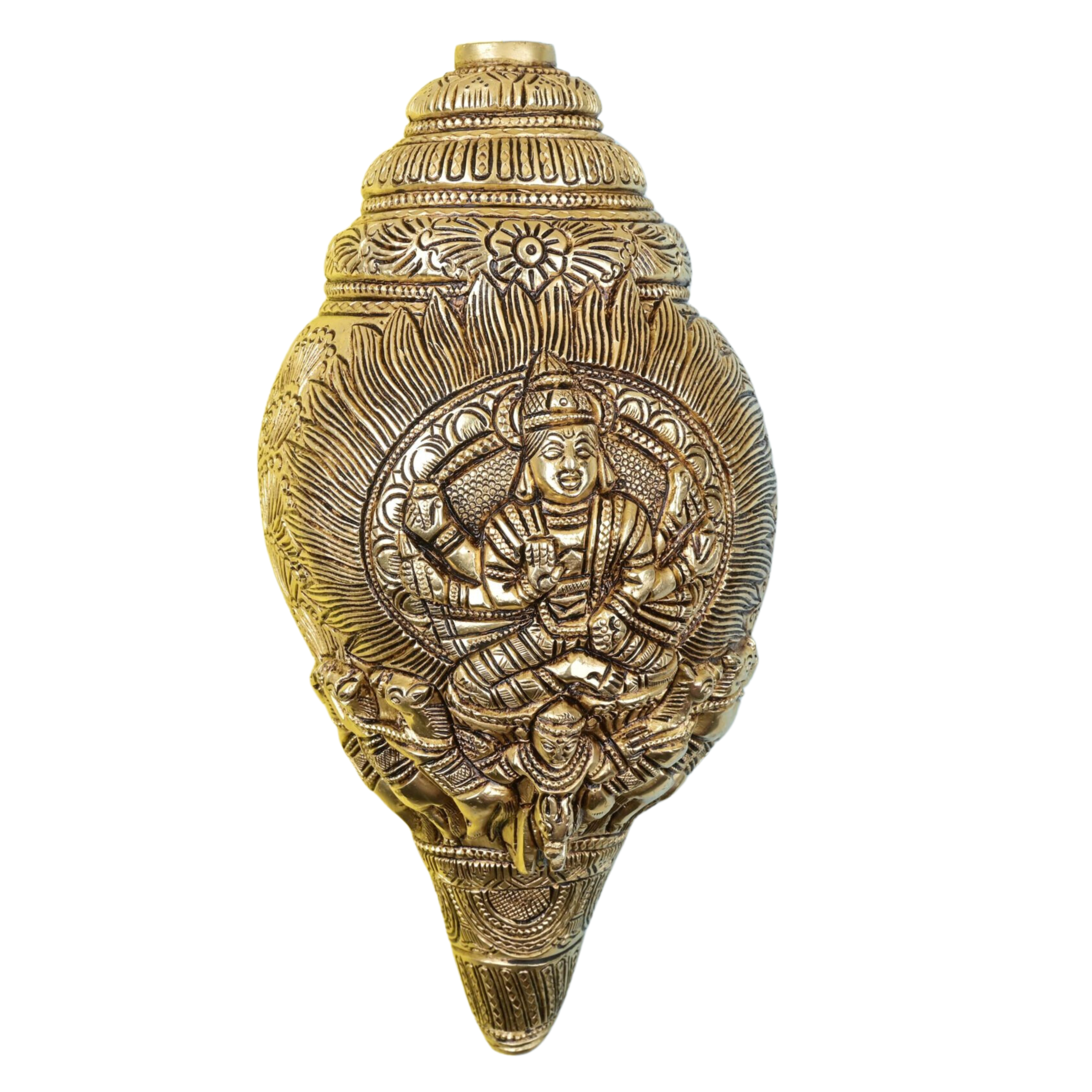 Brass Super Fine Quality God sun Saunders Sankhu #PISN-1802