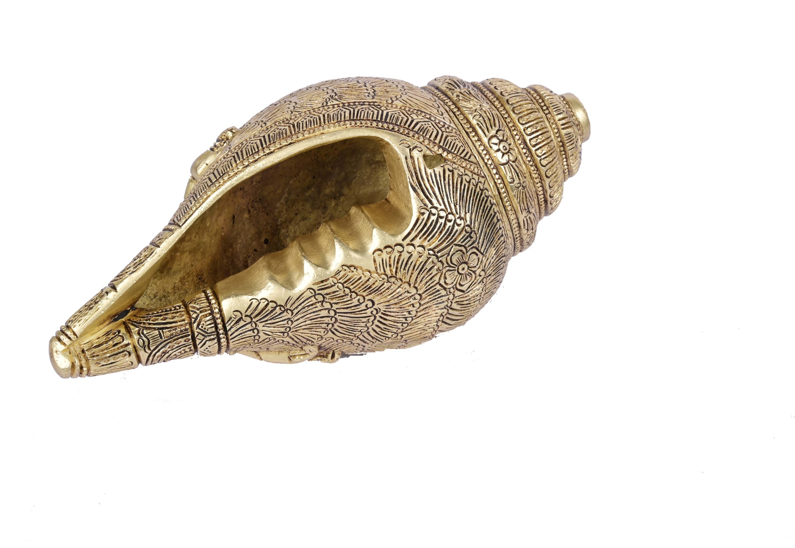 Brass Super Fine Quality God sun Saunders Sankhu #PISN-1802