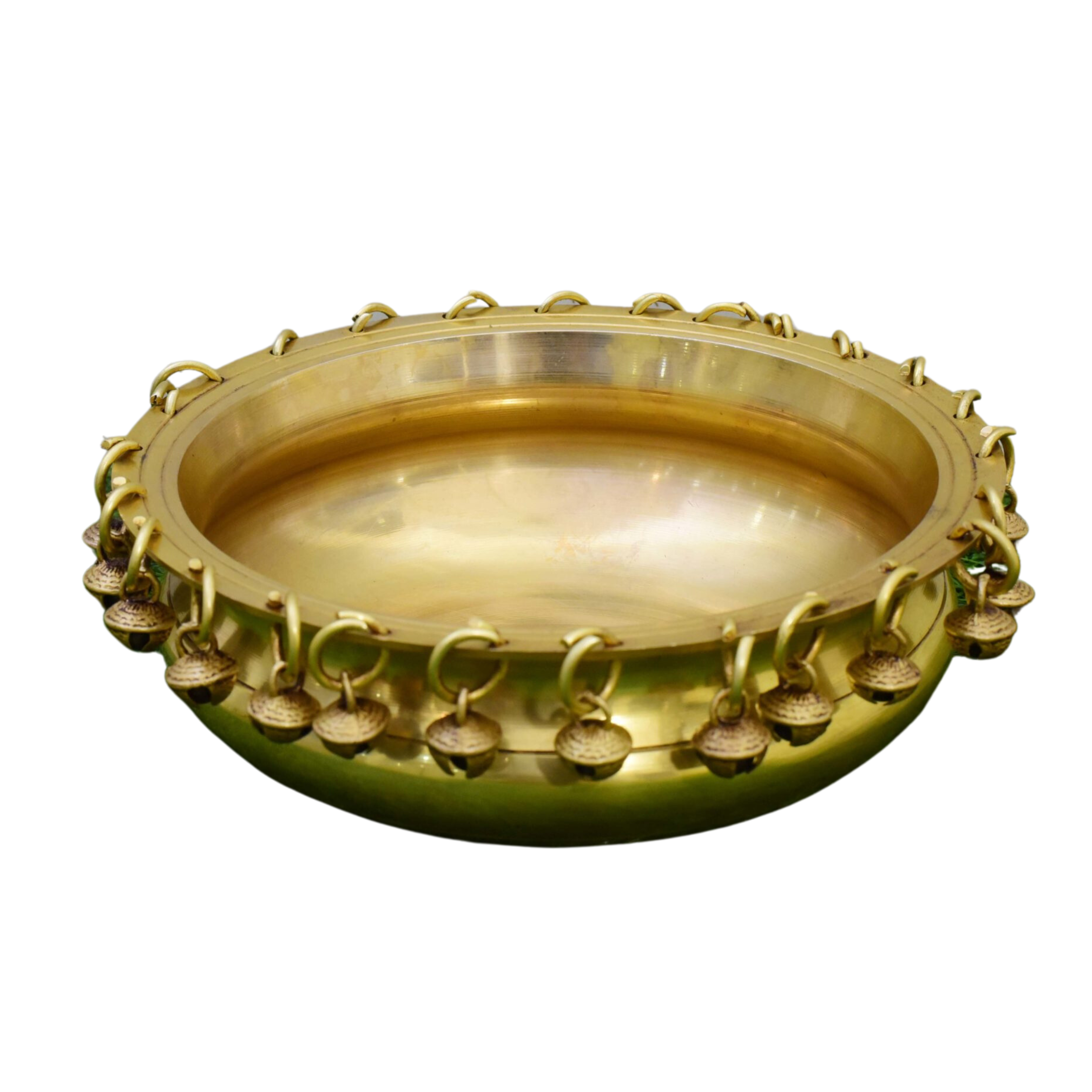 Brass Urli Bowl with Ghungroo #PIU-5004