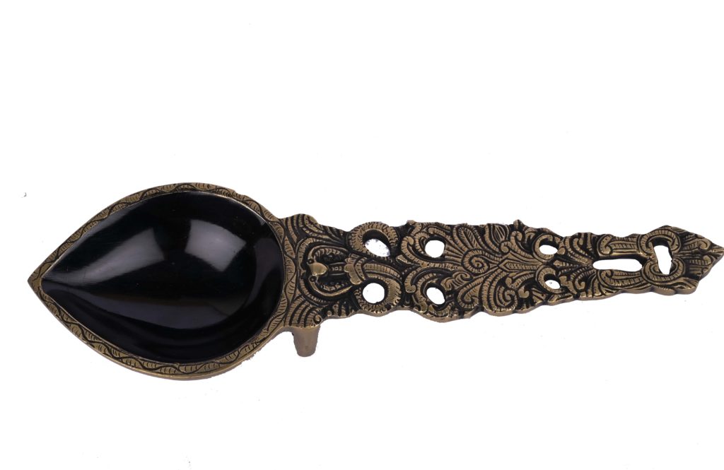 BRASS SINGAL KAPUR DIYA #PIDY-2212
