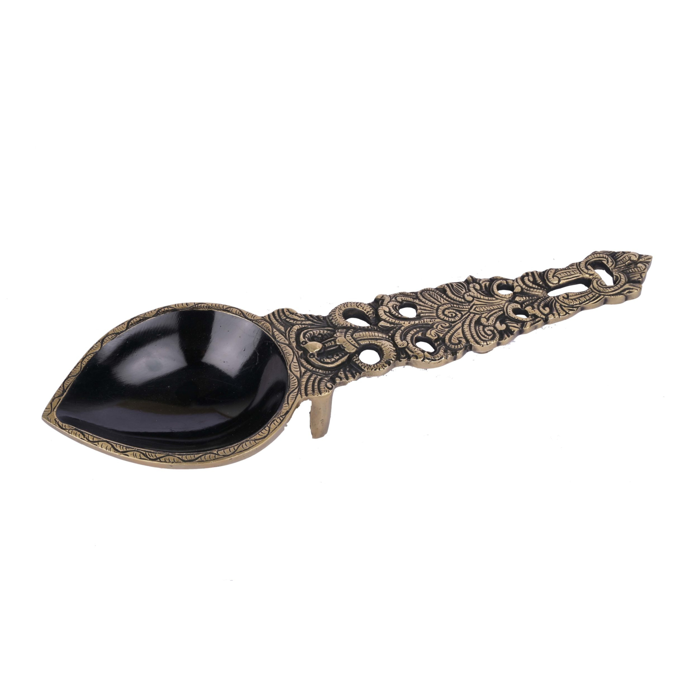BRASS SINGAL KAPUR DIYA #PIDY-2212