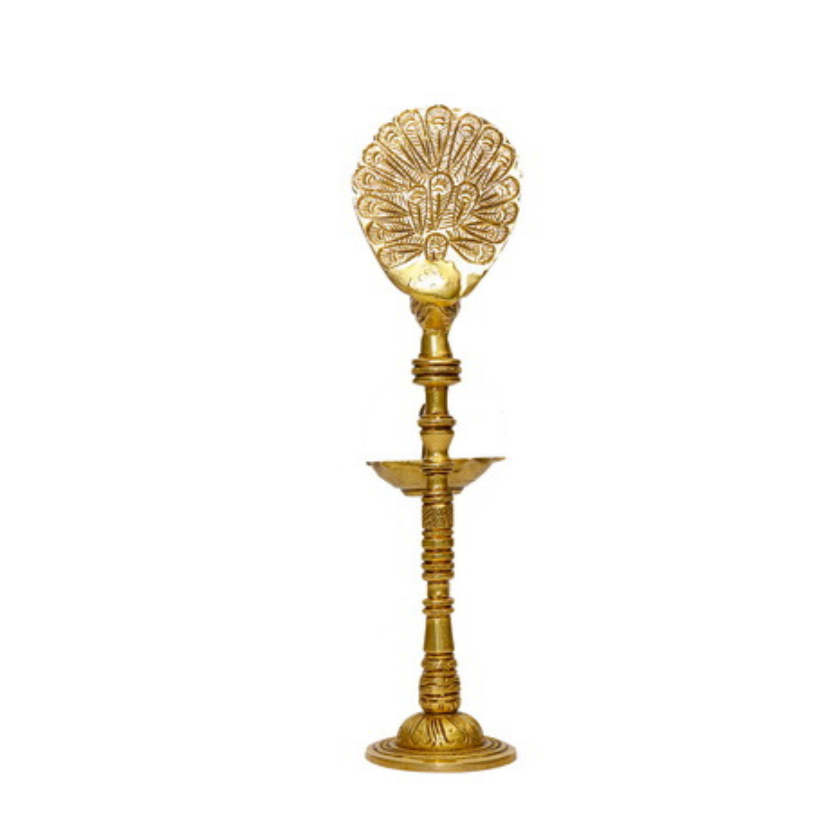 Brass Peacock lamp stand #PILP-2207