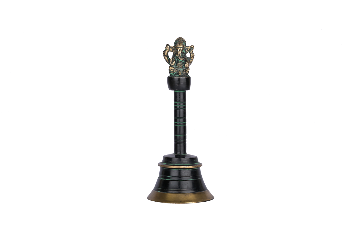 BRASS BELL POOJA ITEM FOR TEMPLE #PIBL-2301