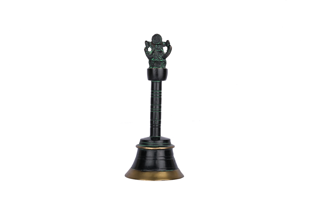 BRASS BELL POOJA ITEM FOR TEMPLE #PIBL-2301