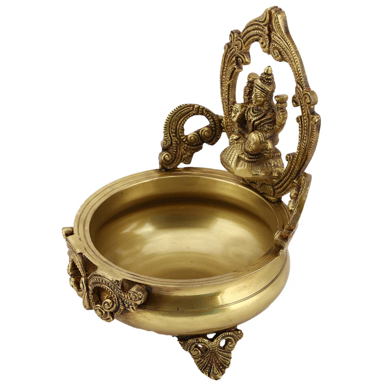 Brass Urli Bowl Lakshmi Ji #PIU-5006