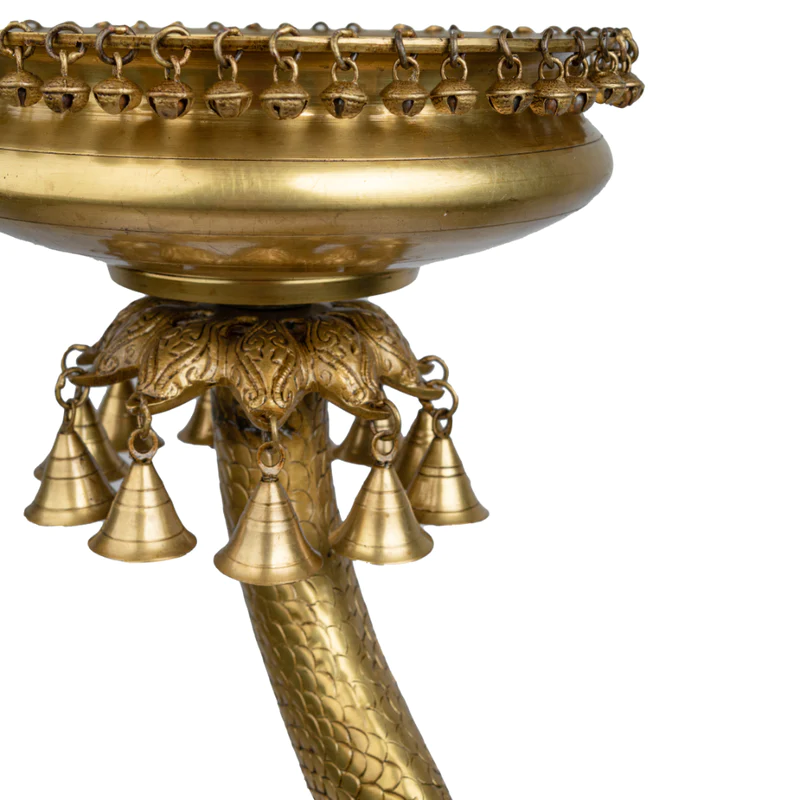  Brass Big Fish Urli Bowl Decorative #PIU-5022