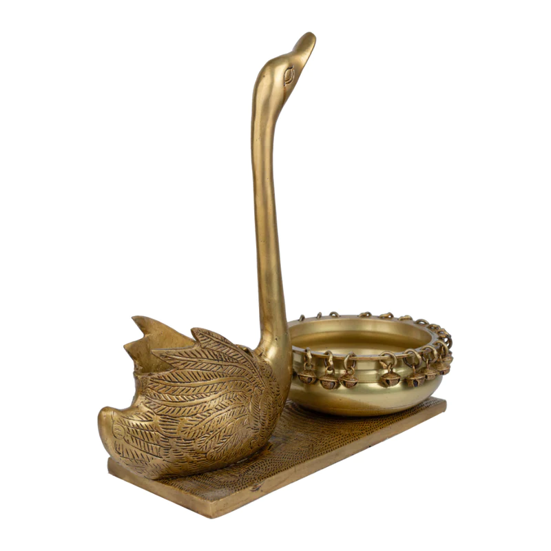 Brass Swarn Urli Bowl Decorative #PIU-5025