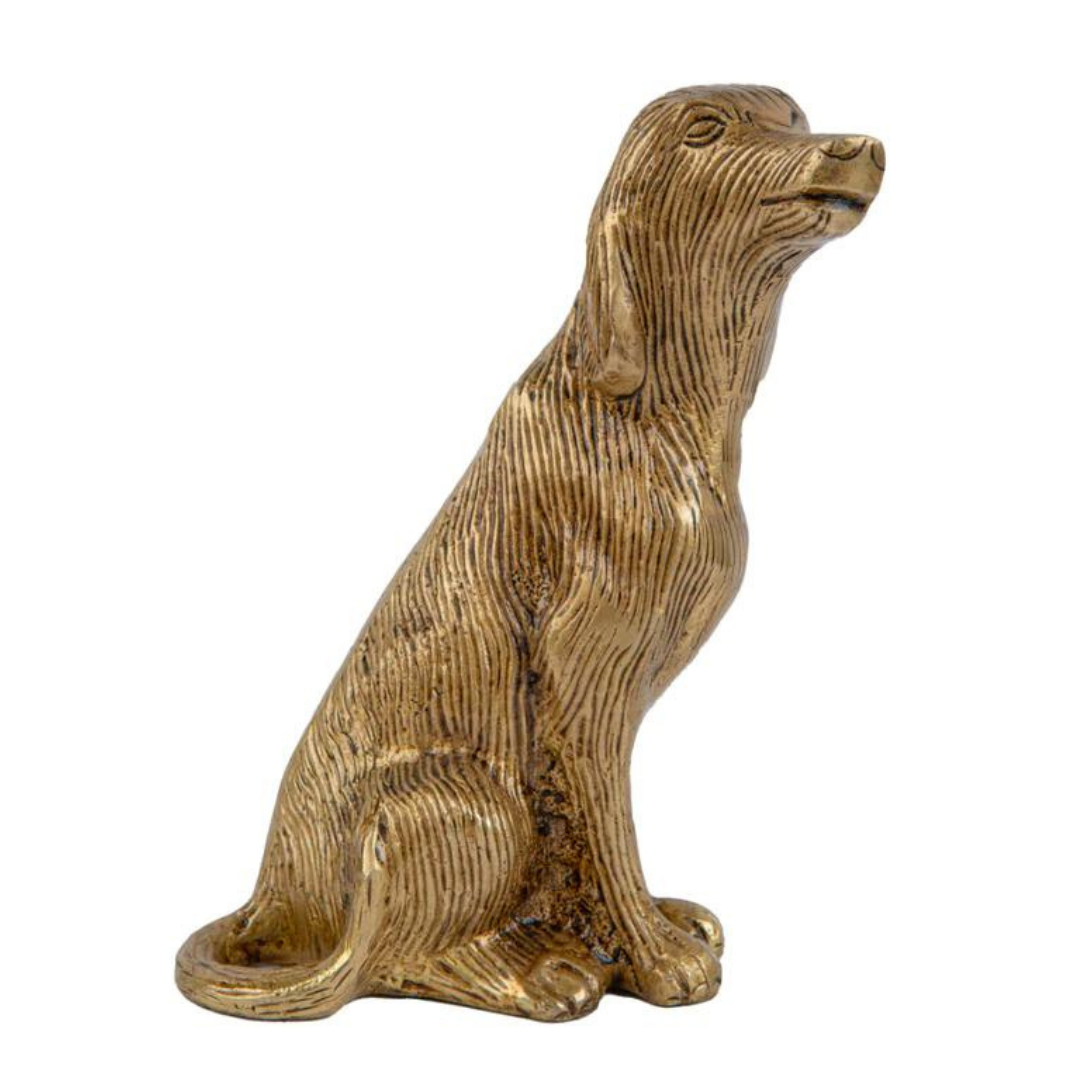 Brass Dog Statue #PIAS-11263
