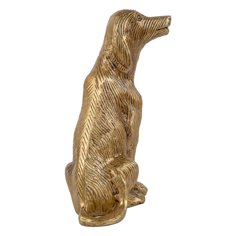 Brass Dog Statue #PIAS-11263