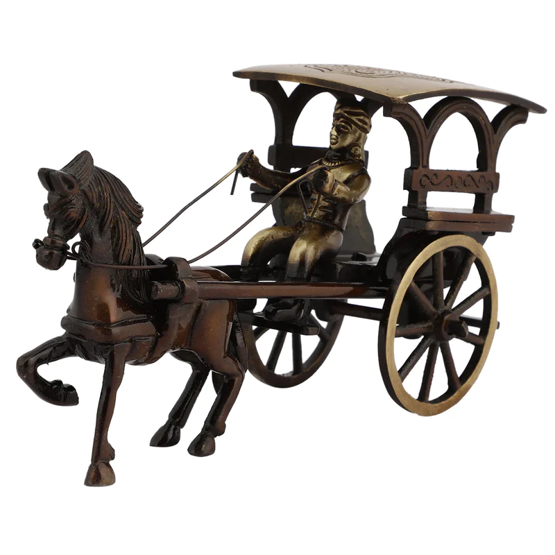 Horse Cart Brass (Medium) #PISS-2660