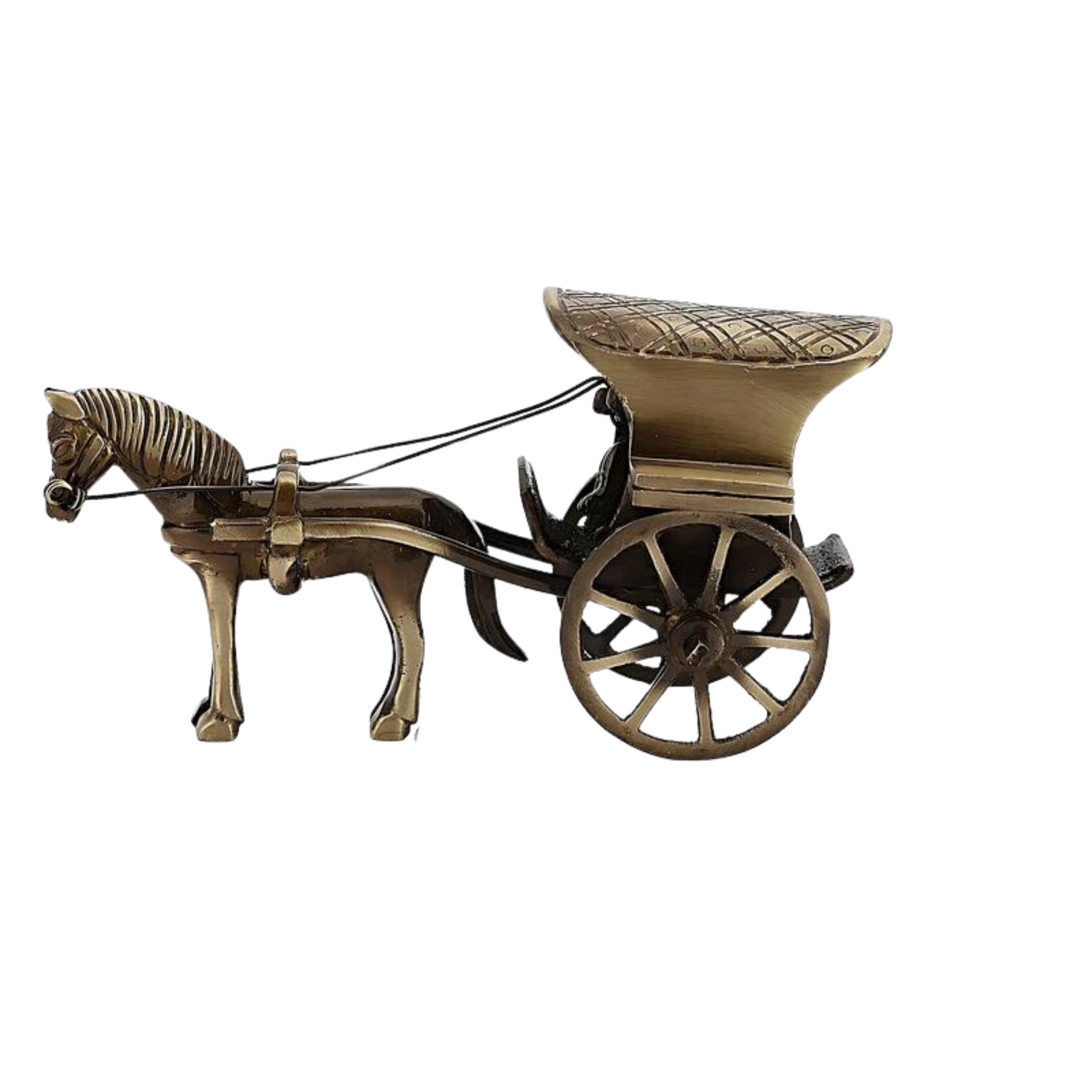  Brass Horse Cart (Small) #PISS-2661