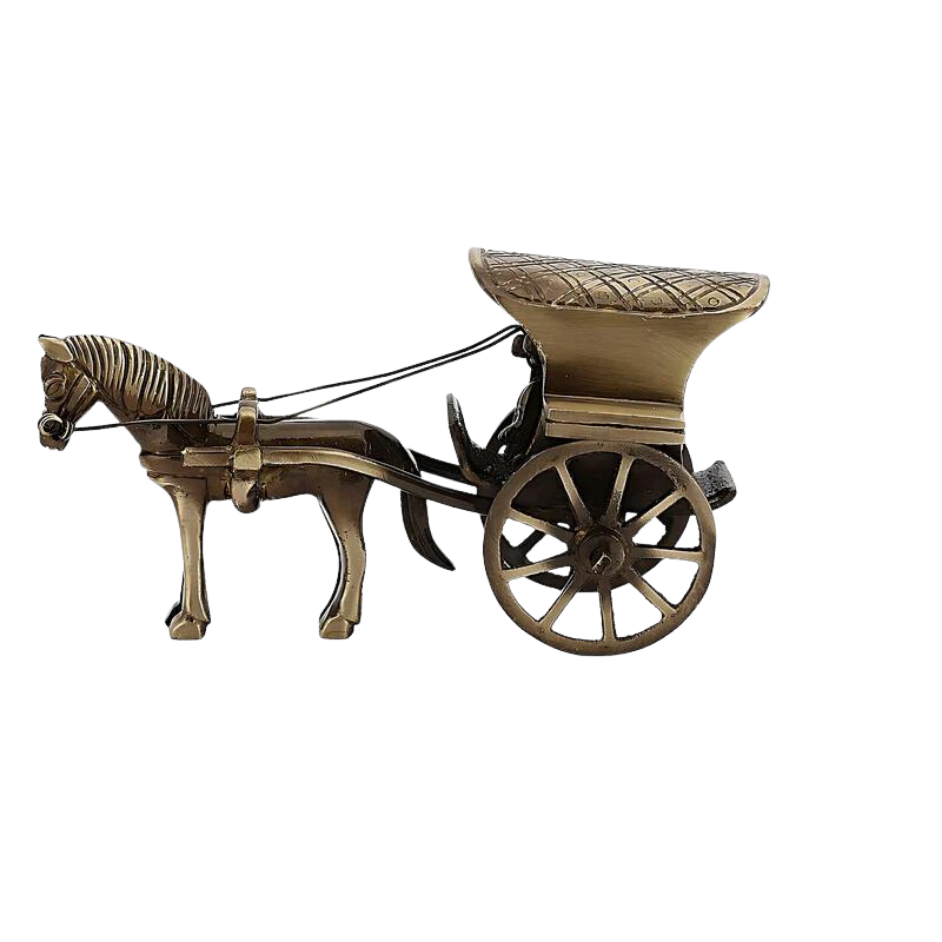  Brass Horse Cart (Small) #PISS-2661