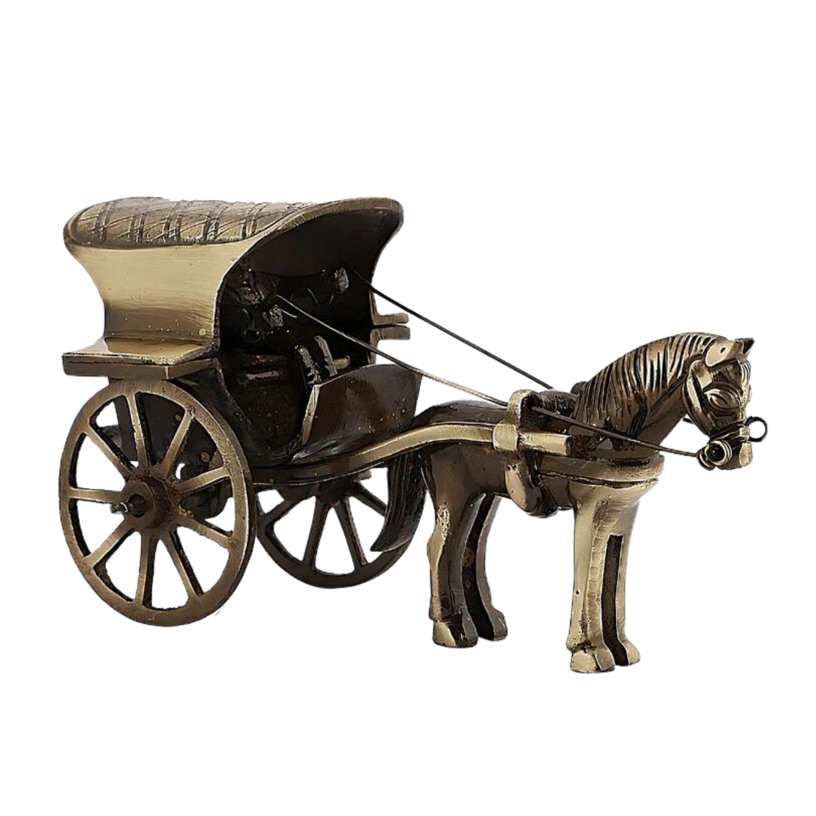  Brass Horse Cart (Small) #PISS-2661