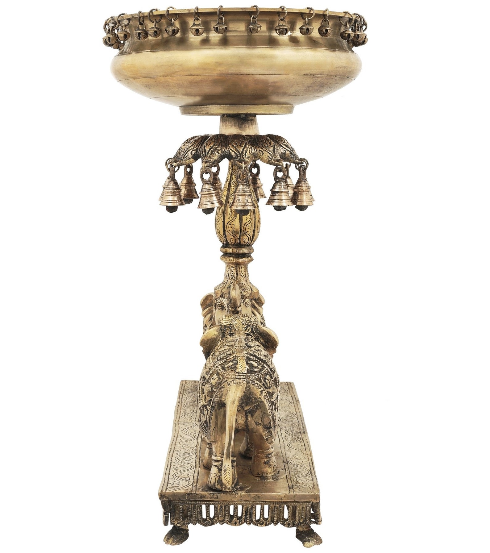  The Royal Elephant Urli with Bells #PIU-5035