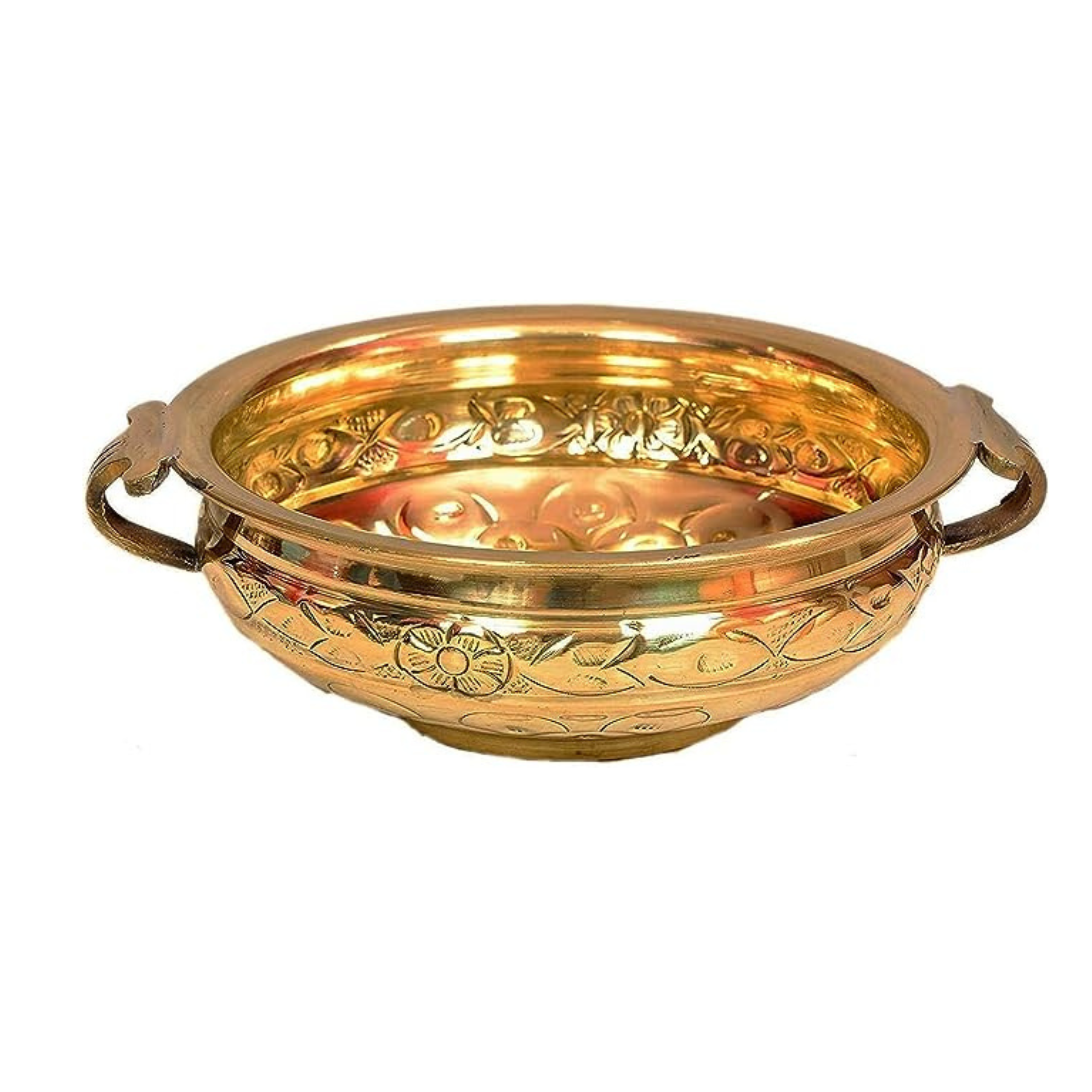 Decorative brass urli #PIU-5054