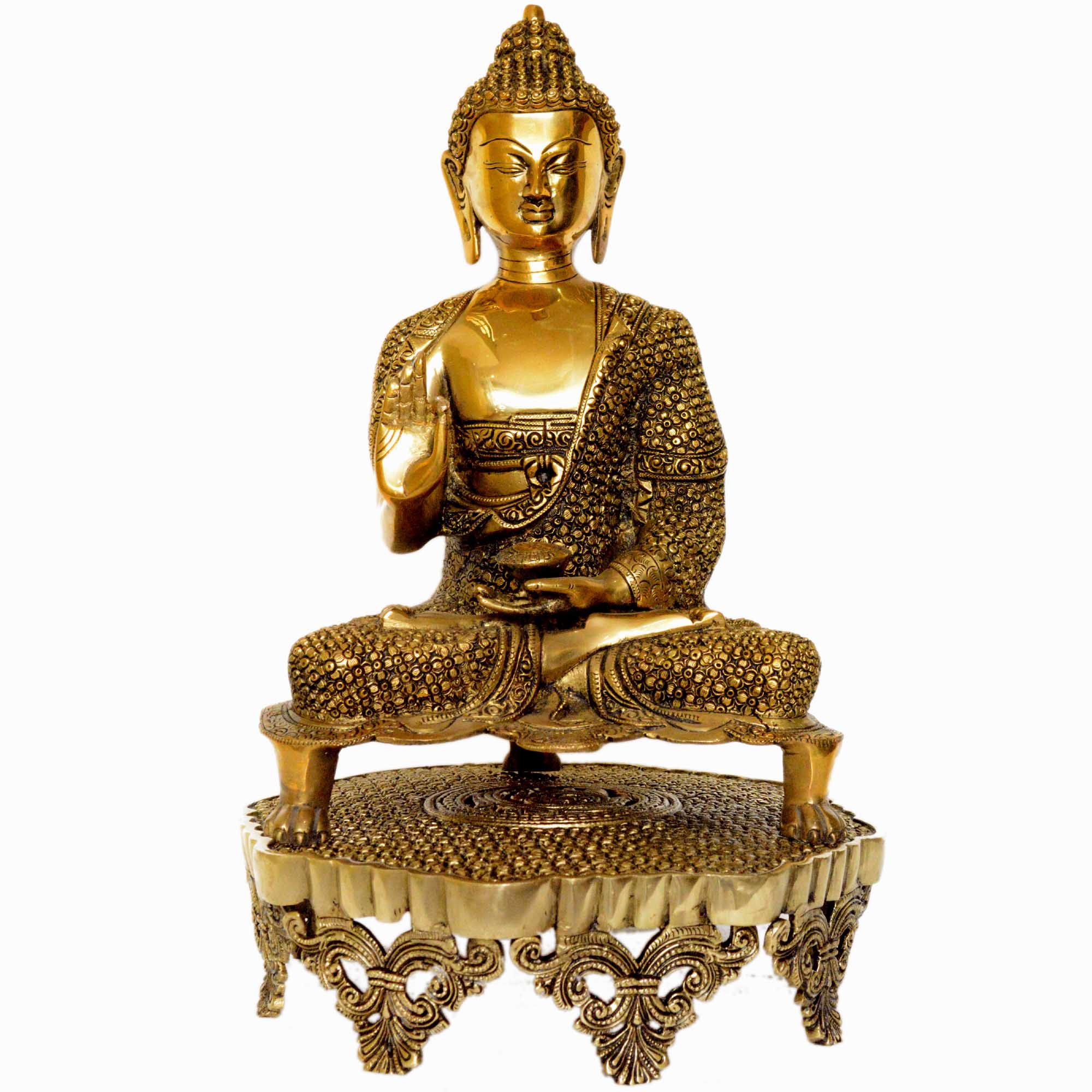  Buddha With Small Chowki #PIB-4008
