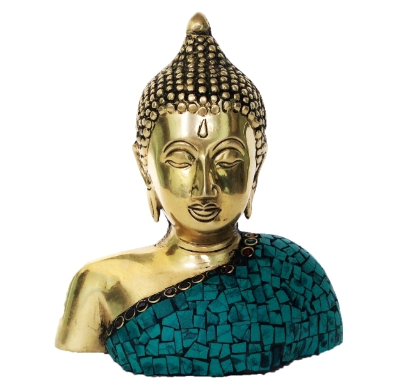 Lord Buddha Glorious Statue in Antique Polish #PIB-4028