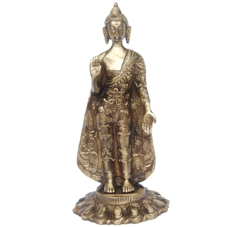  Lord Buddha Standing statue #PIB-4040