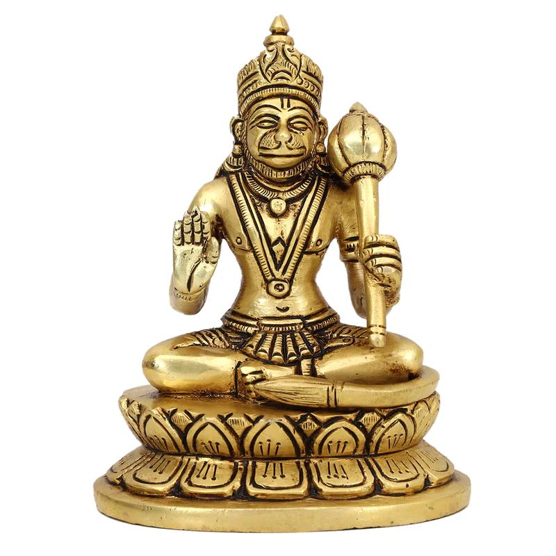Hanuman ji Brass Statue #PIH-6007