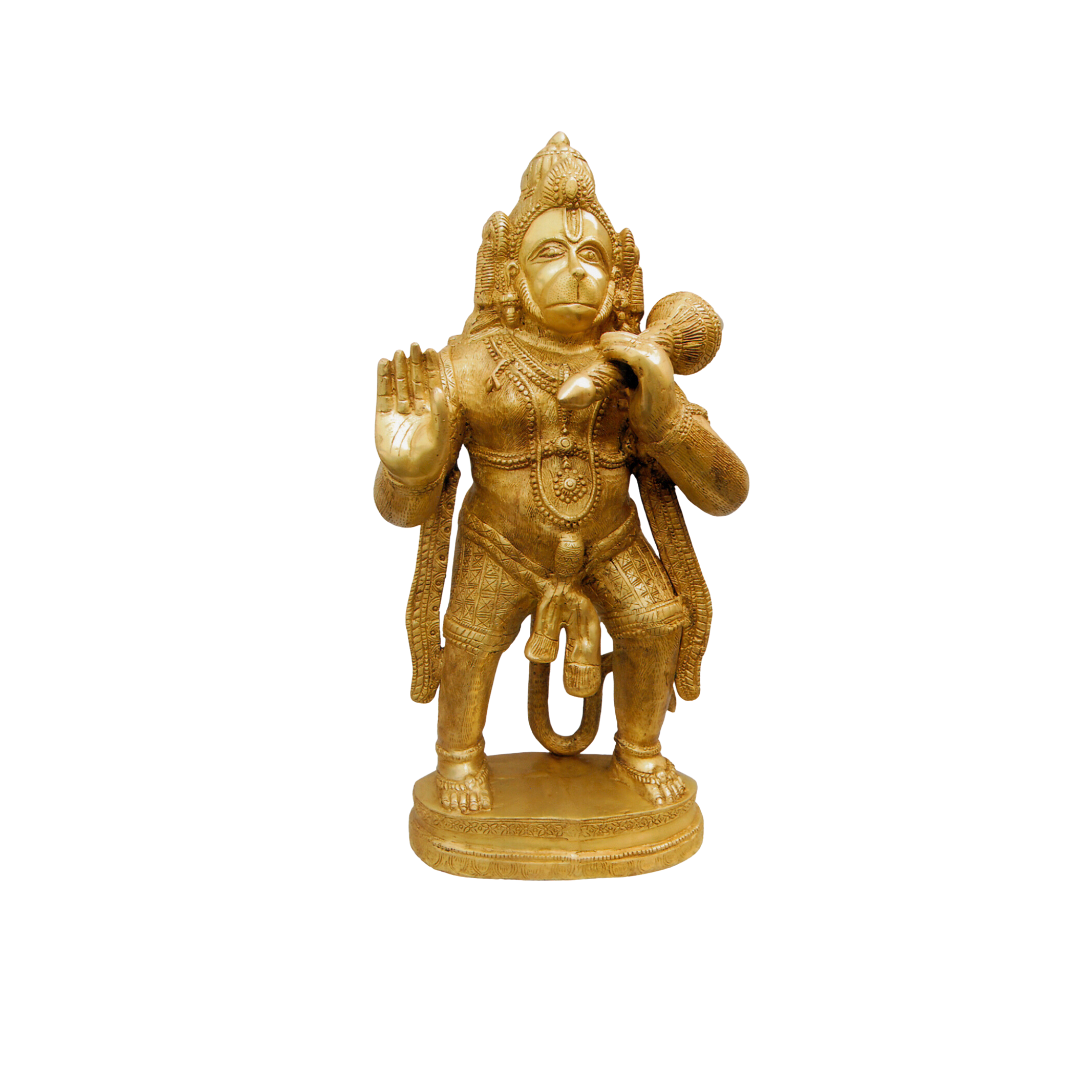 Brass Hanuman Statue #PIH-6032