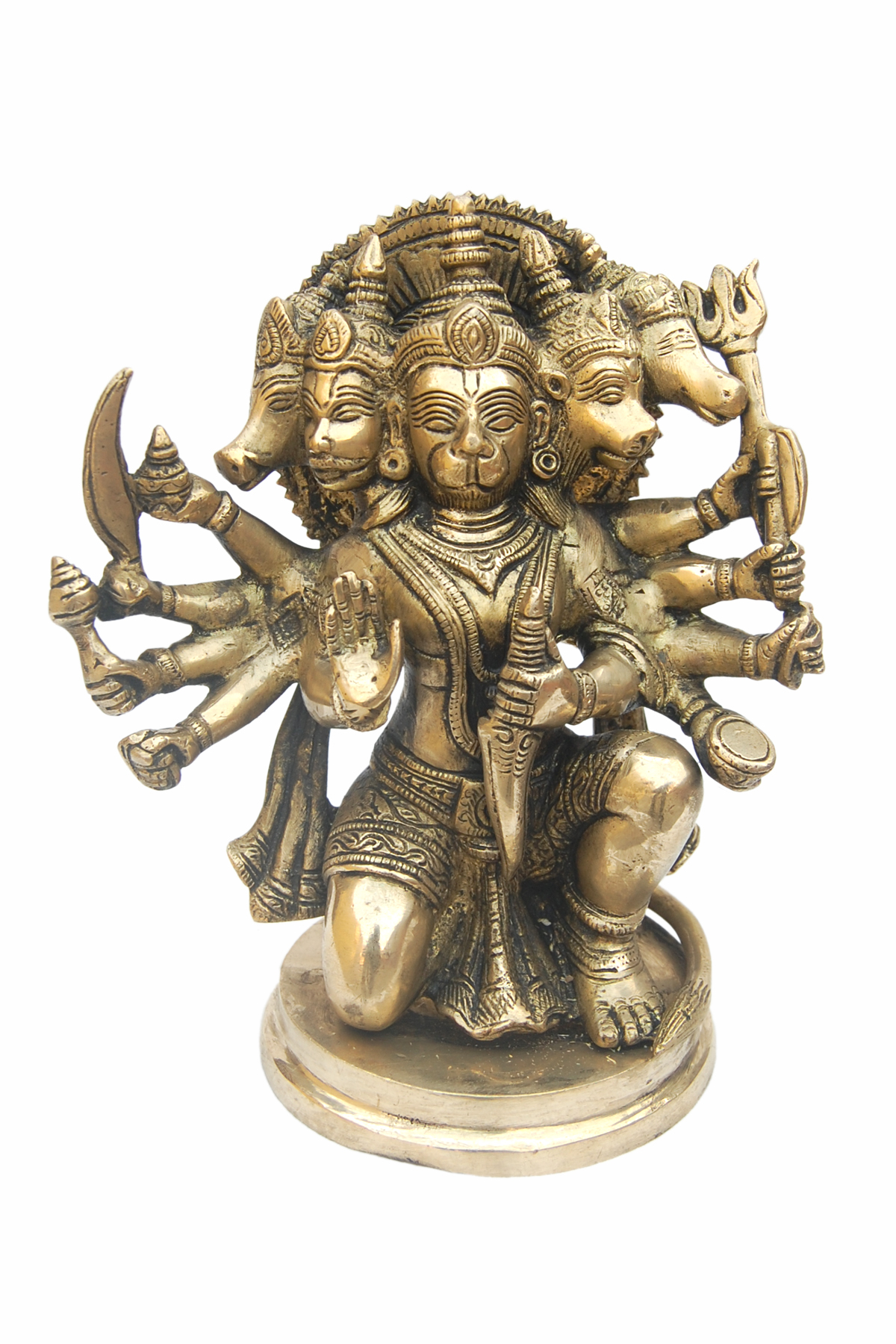 Brass Hanuman Statue #PIH-6034