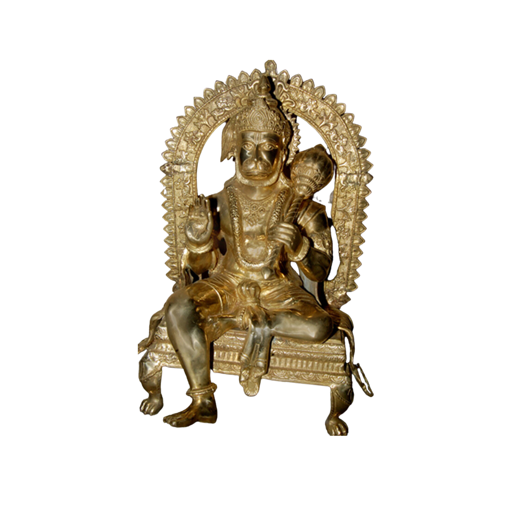 Brass Hanuman Statue #PIH-6037