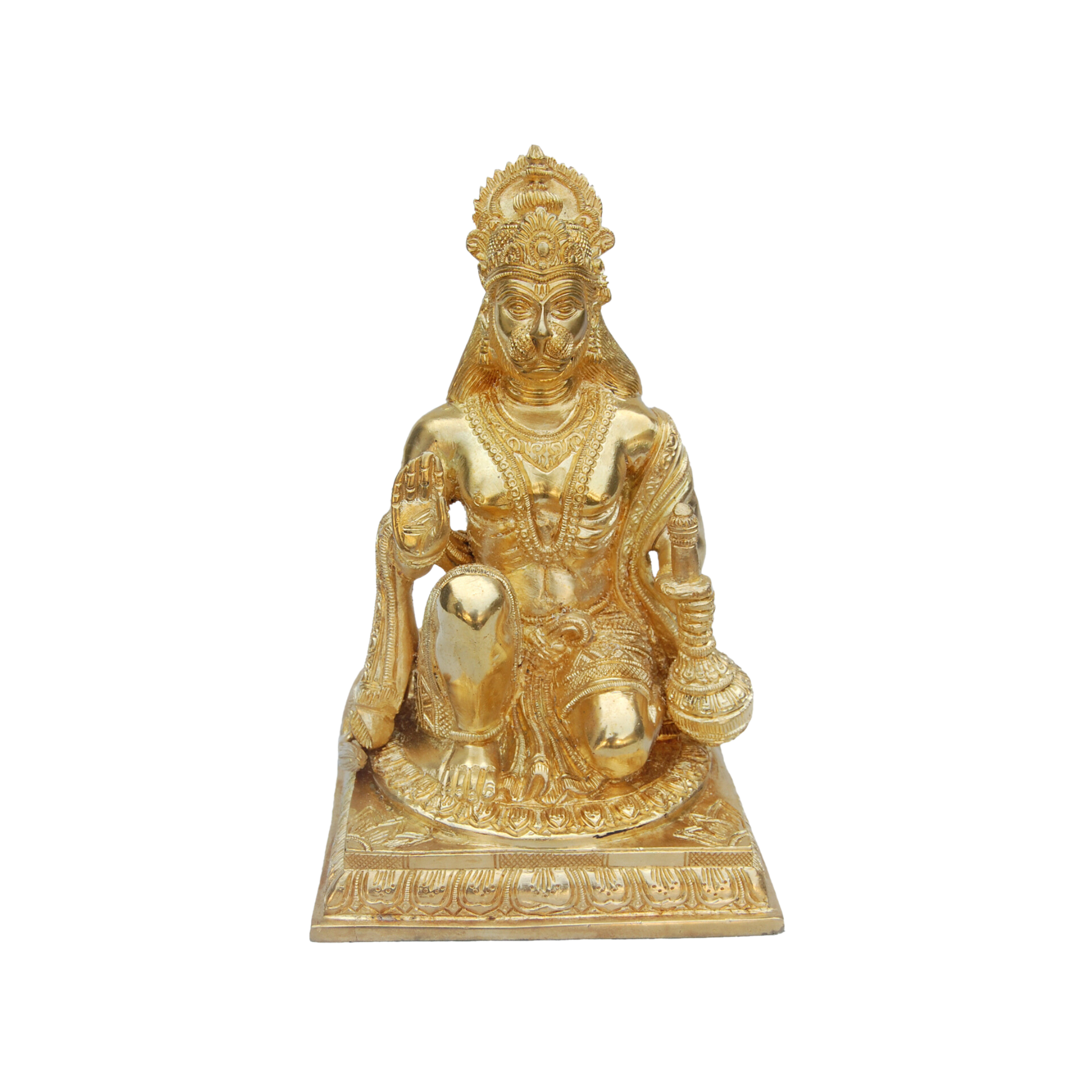 Brass Hanuman Statue #PIH-6044