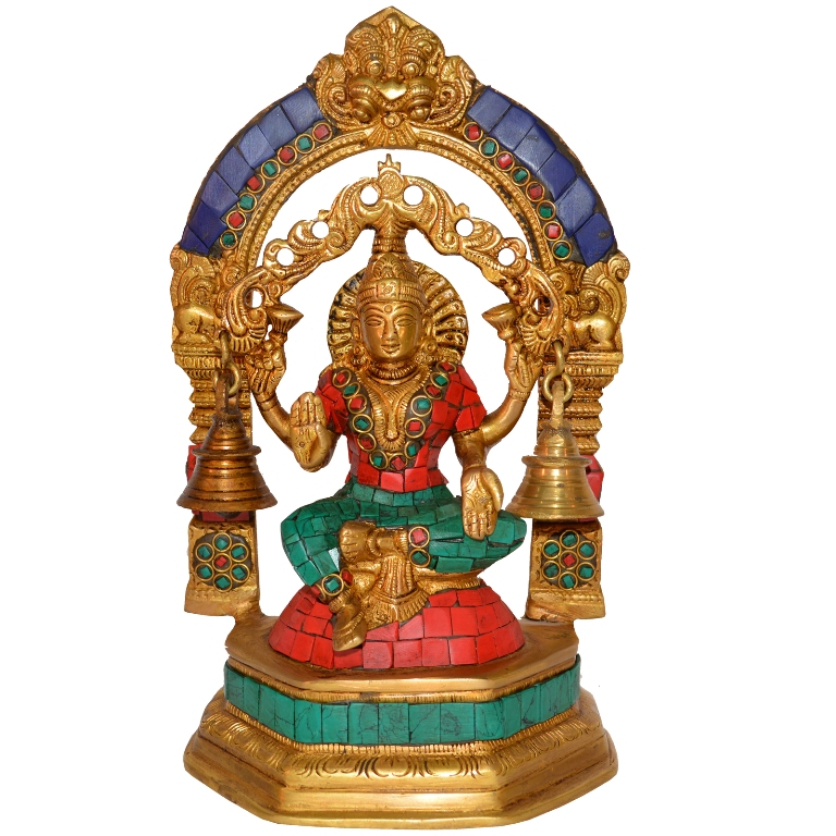Lakshmi Ji Metal handmade figure for gift and decoration #PIL-9018