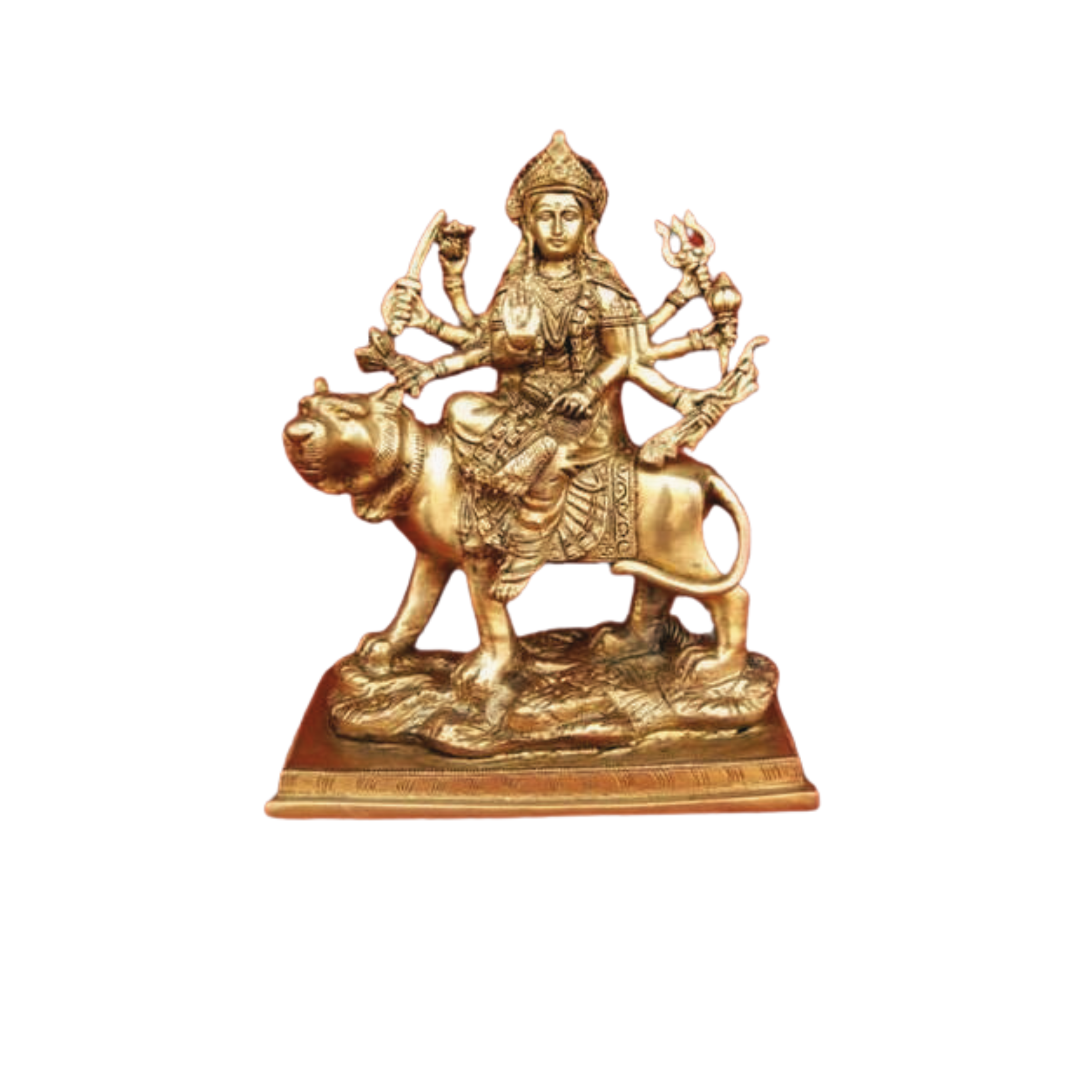 Brass Durga Statue #PID-1726