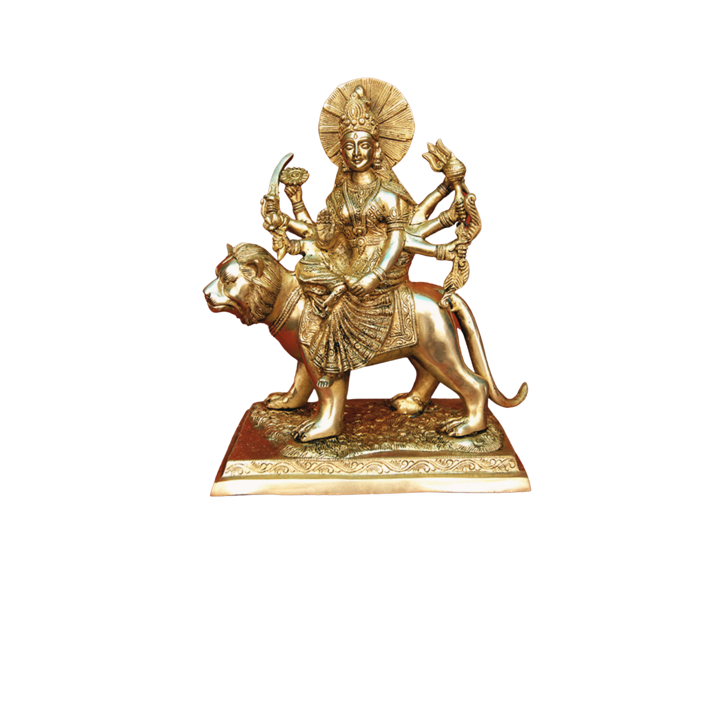 Brass Durga Statue #PID-1727