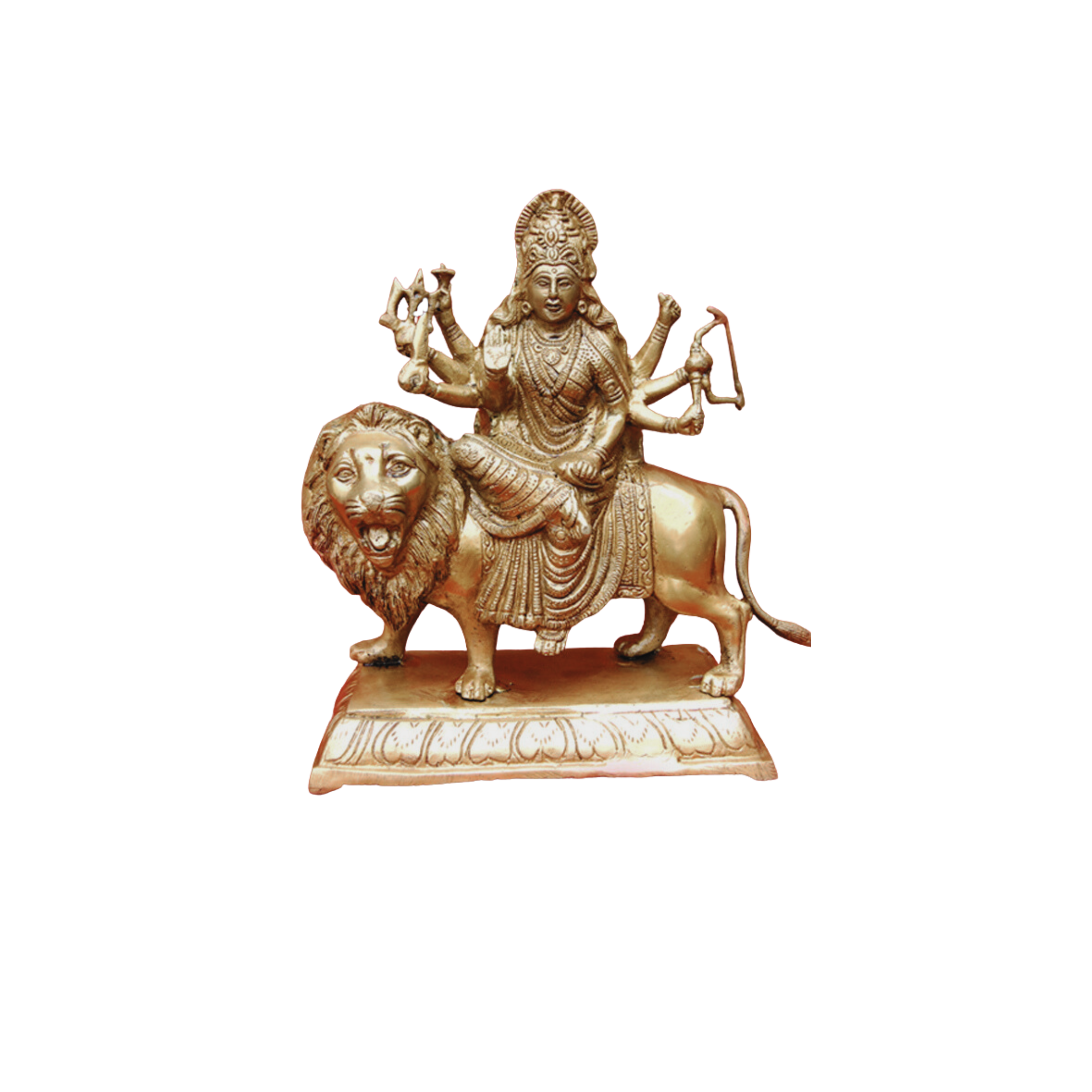 Brass Durga Statue #PID-1728