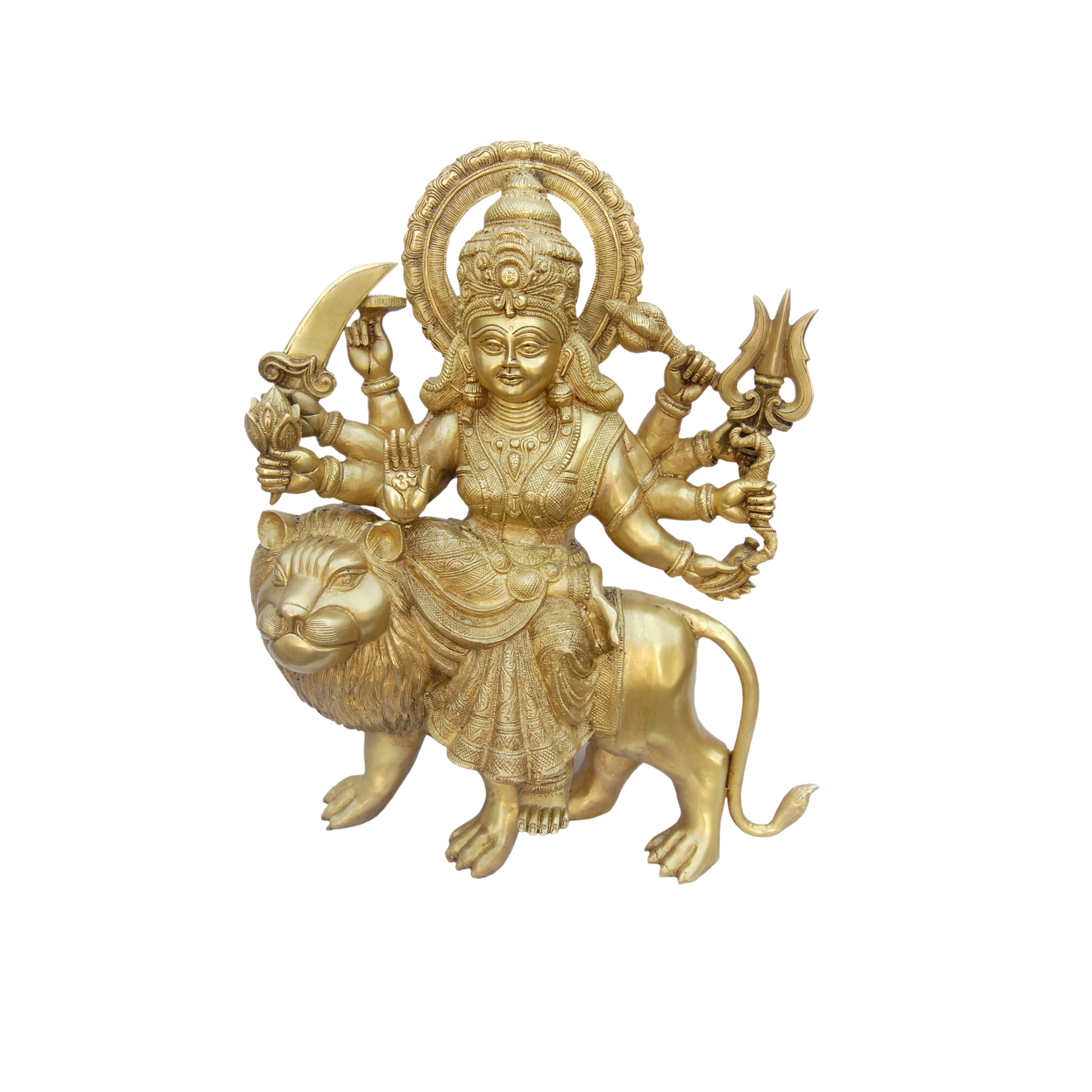  Brass Durga Statue #PID-1730