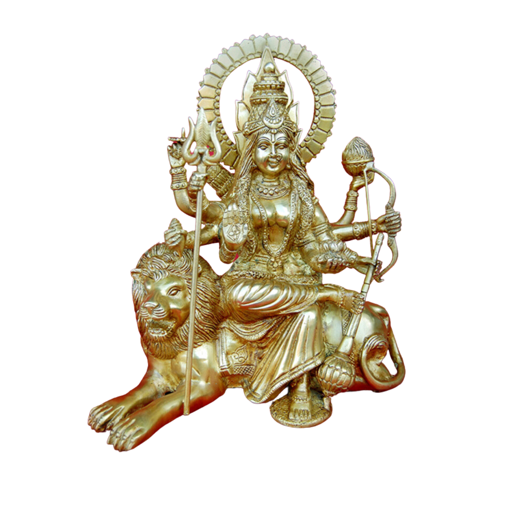 Brass Durga Statue #PID-1732