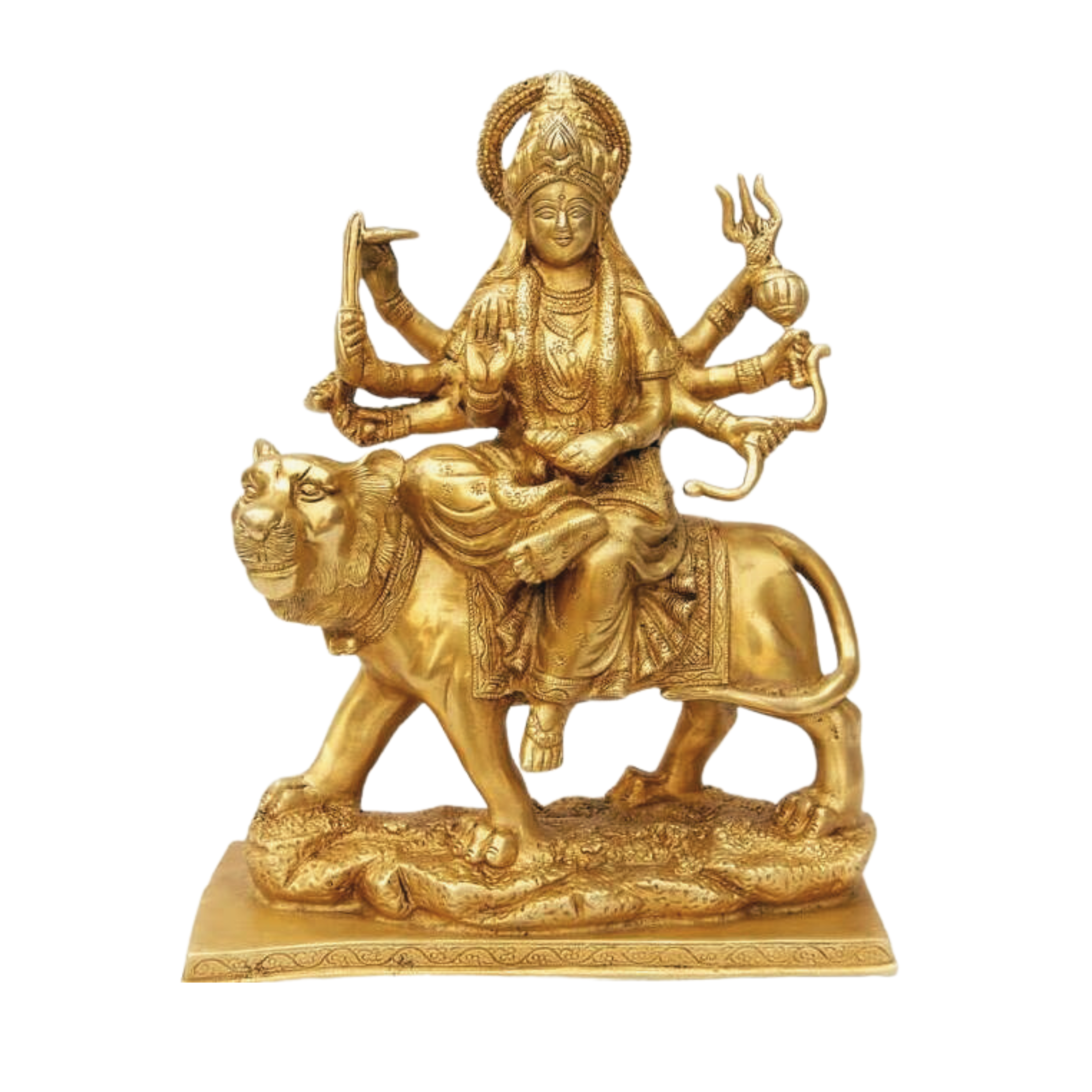  Brass Durga Statue #PID-1740