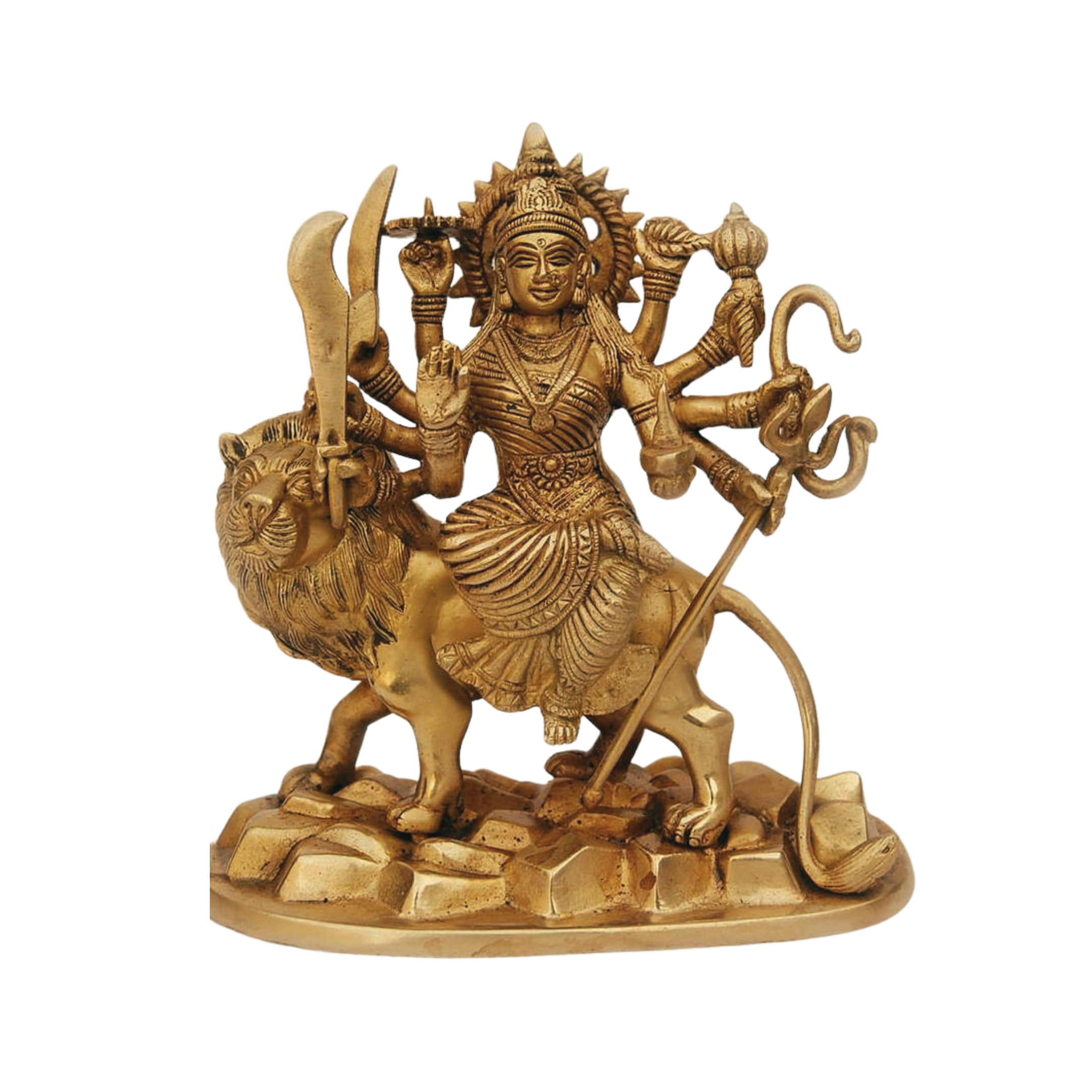 Brass Maa Durga Statue #PID-1741