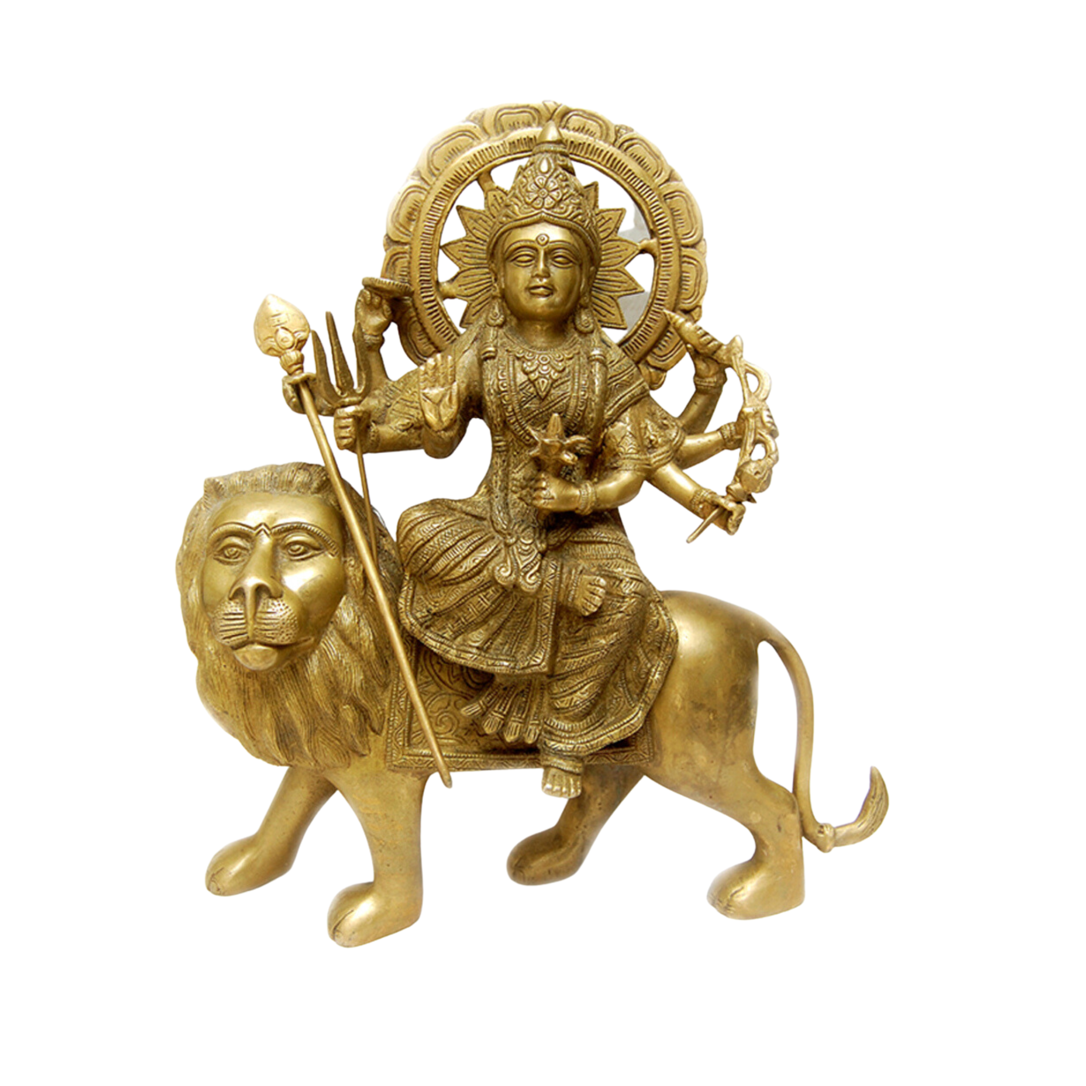 Brass Maa Durga Statue #PID-1743
