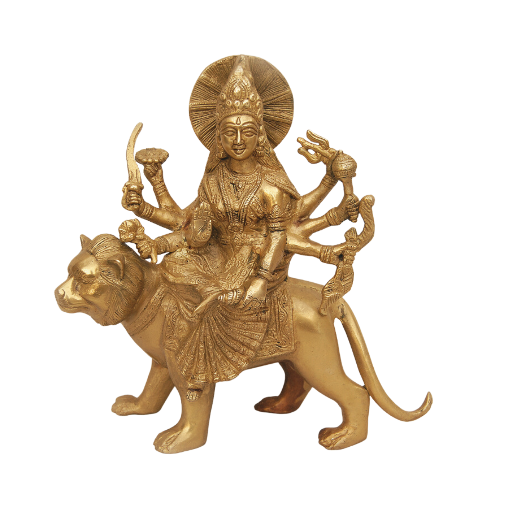 Brass Maa Durga Statue #PID-1744