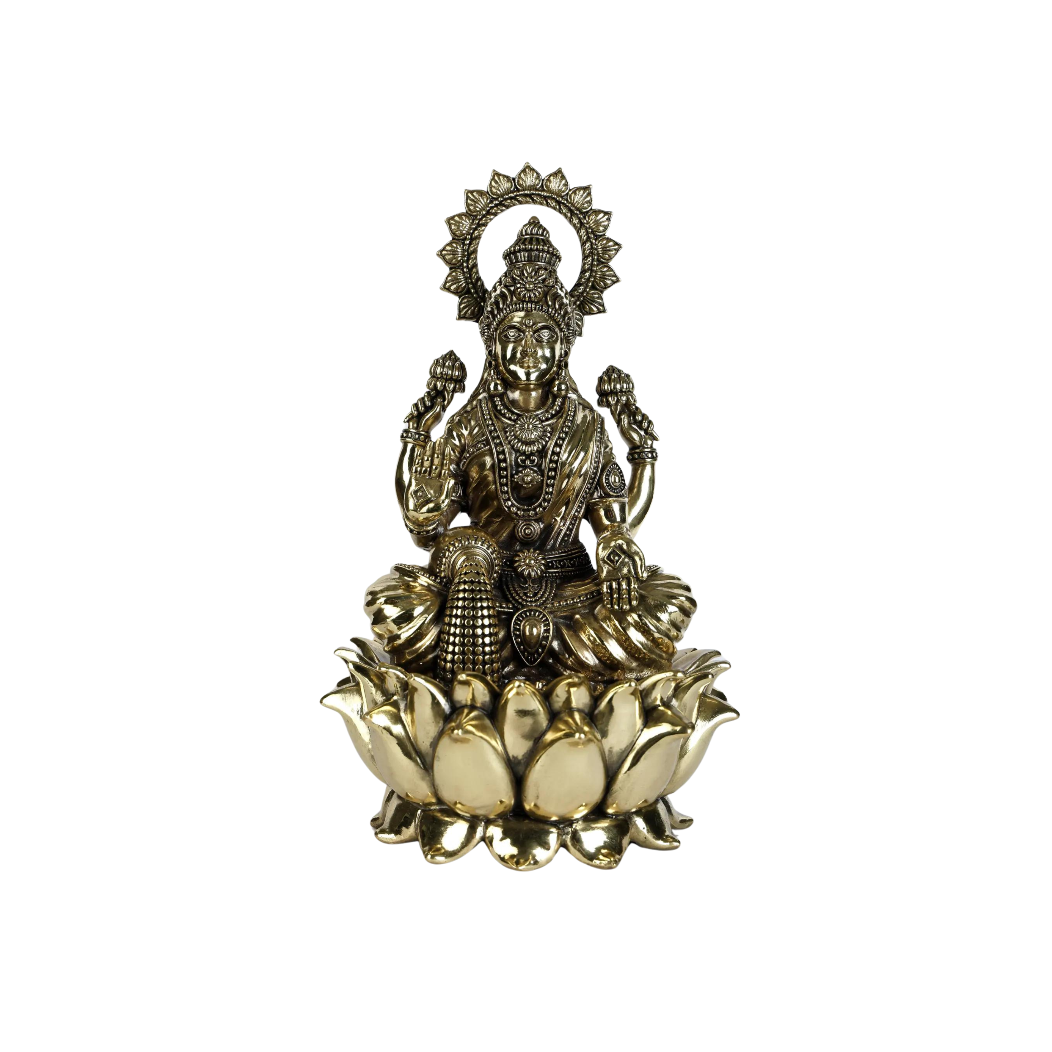 Metal brass Goddess Laxmi #PIL-9015