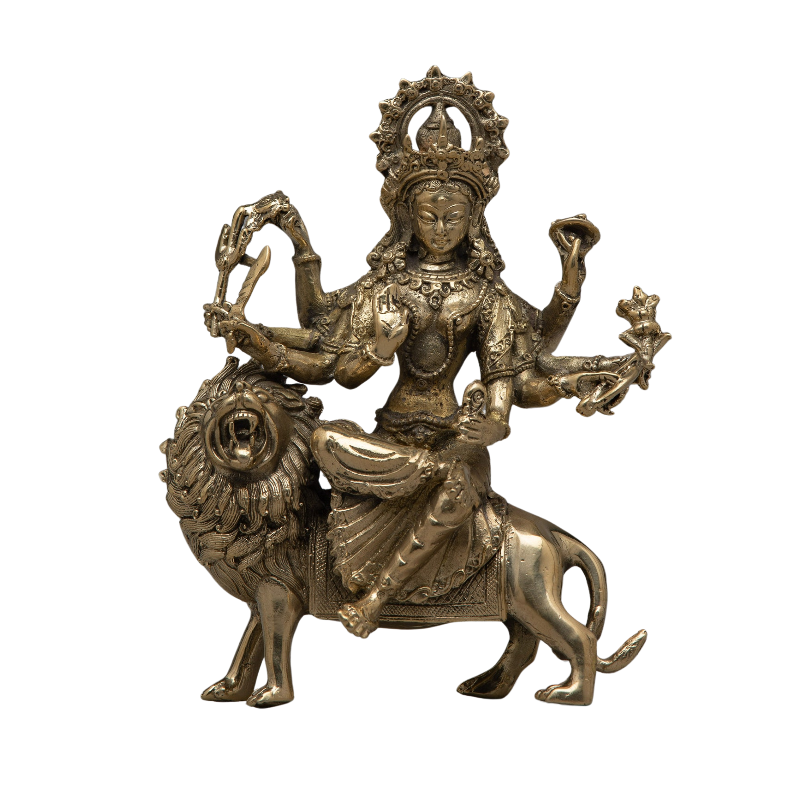 Brass Durga Statue #PID-1707
