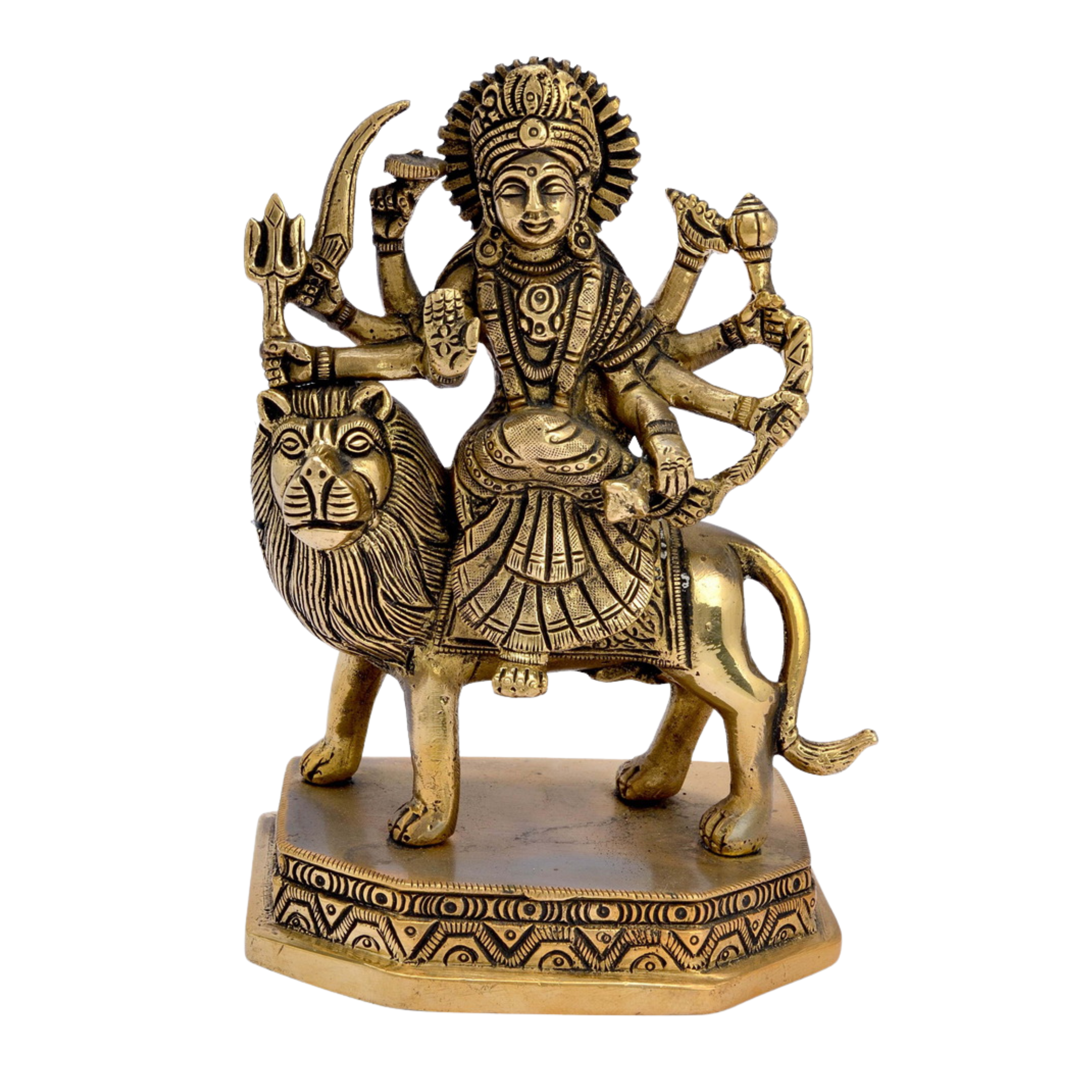 Lord Durga Super fine finish #PID-1716
