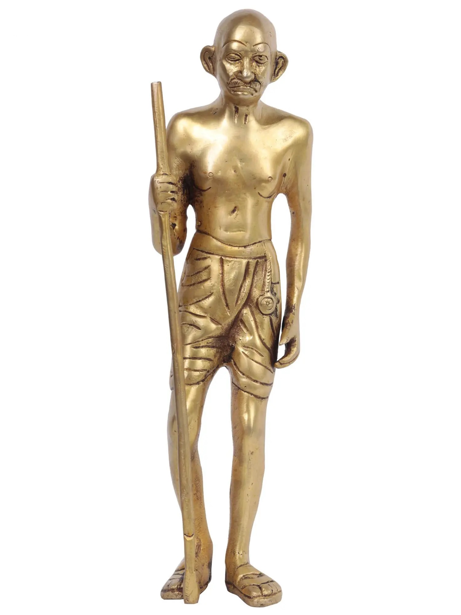 Mahatma Gandhi Statue in Brass 11inc