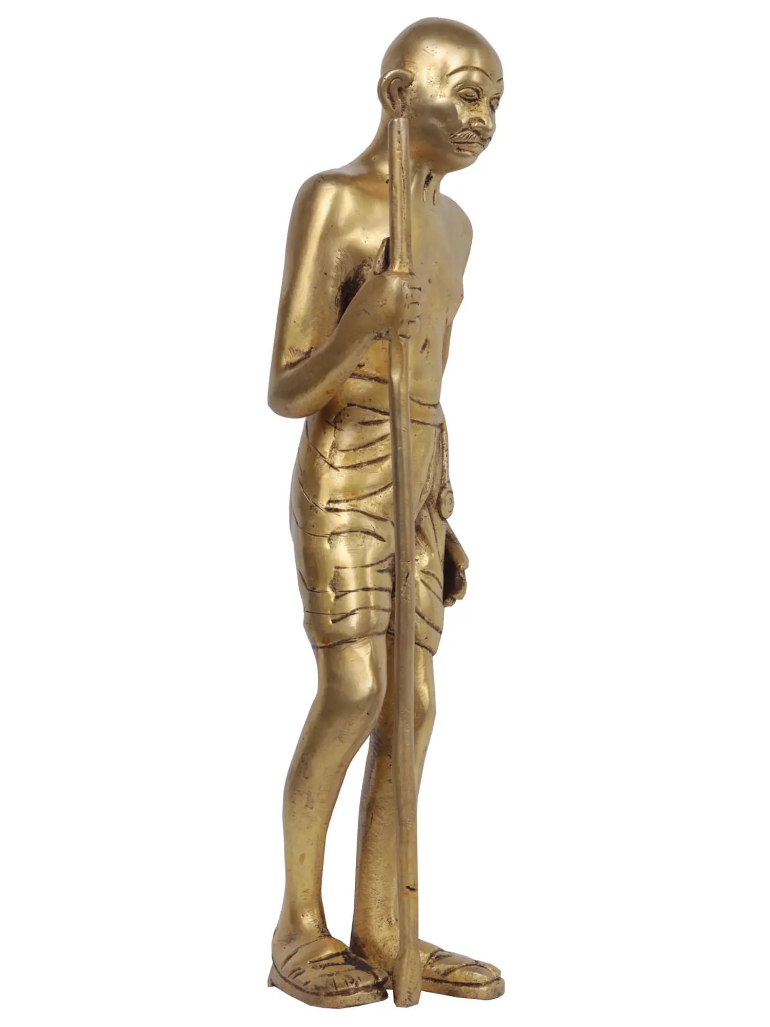 Mahatma Gandhi Statue in Brass 11inc