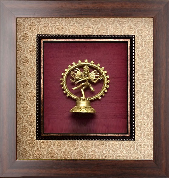 Brass Natraj Wall Hanging Frame   #PIF-1173