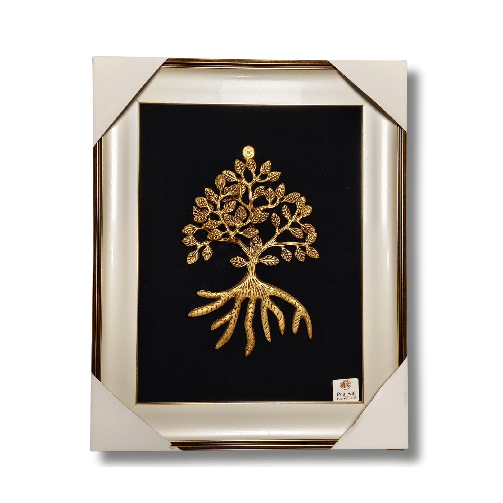 Brass Karpaga Virutcham Tree Wall Hanging Frame