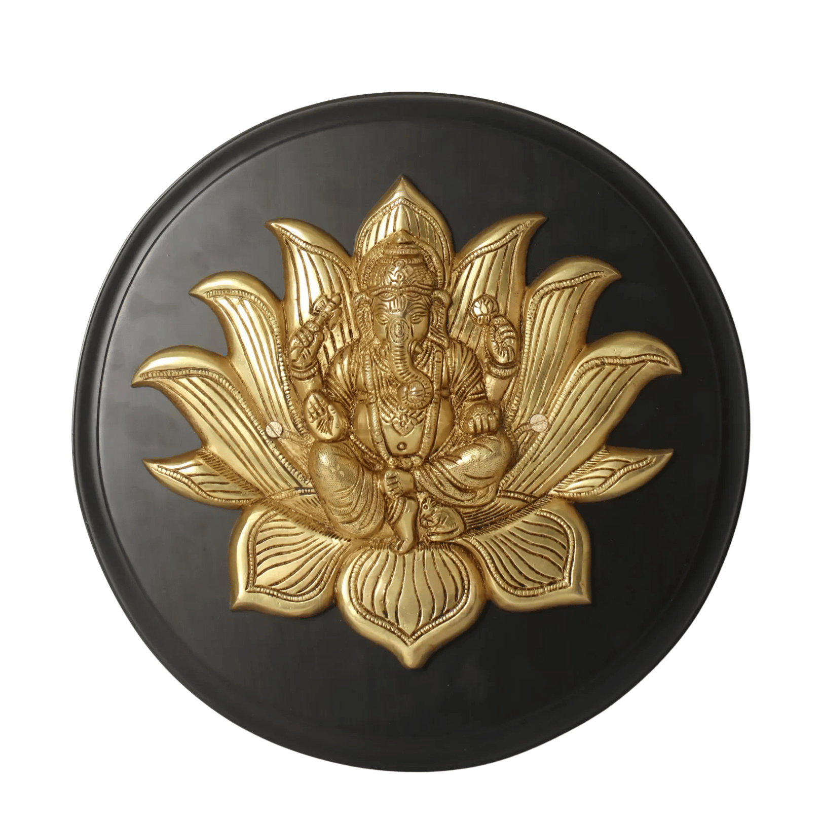 Blessings of Ganesha on Lotus