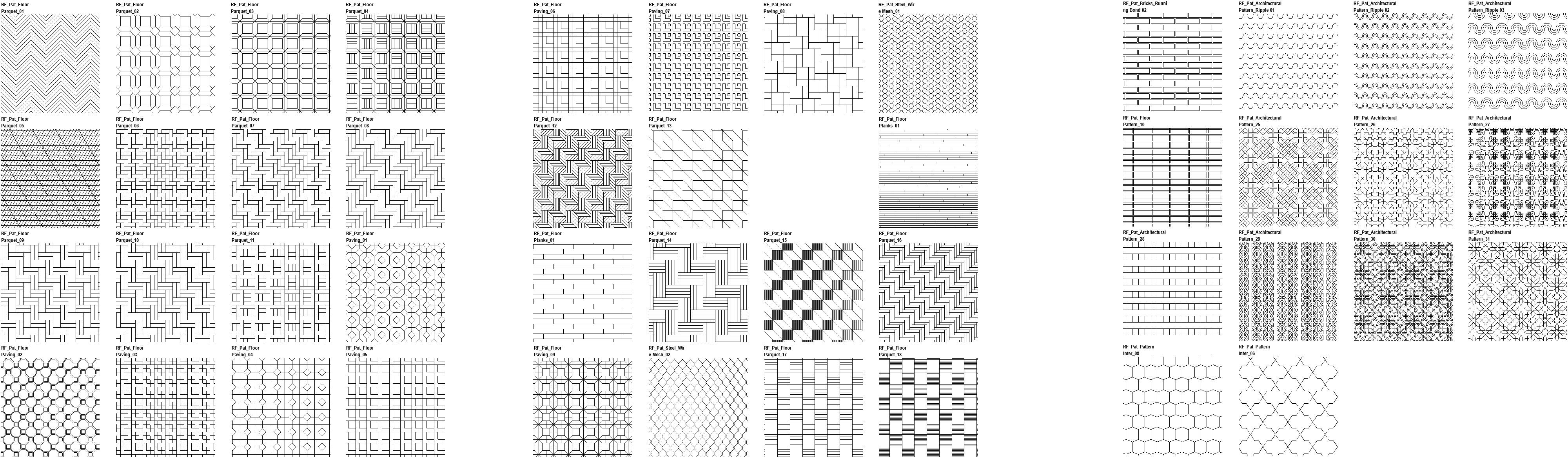 HATCH PATTERN COLLECTION 4-6