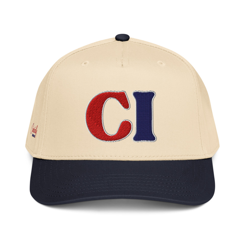 5 Panel Embroidered Compressed Logo Hat